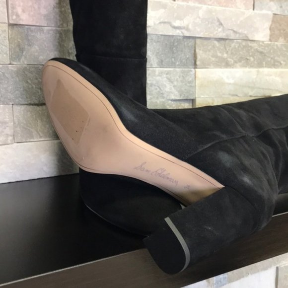 Sam Edelman Caprice Suede Knee-High Boot - Picture 12 of 12